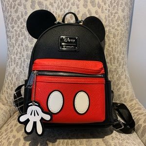Hard to find Mickey Mouse Loungefly mini backpack